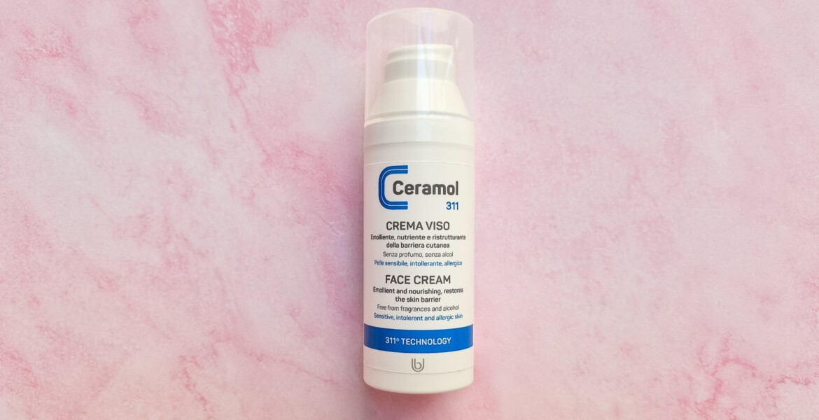 Ceramol 311 Crema Viso protagonista della recensione dopo sette giorni di utilizzo sulla pelle secca e disidratata