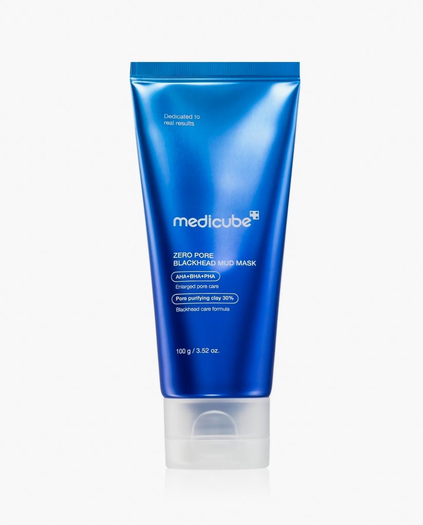 Medicube Zero Pore Blackhead Mud Mask, maschera all’argilla scelta come trattamento periodico per la pelle grassa