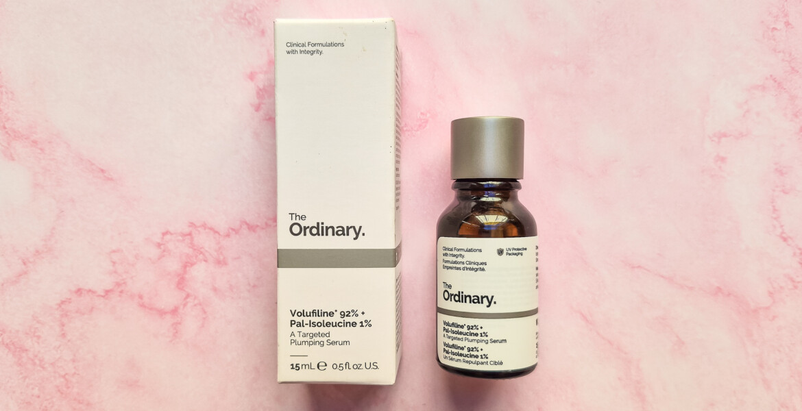 The Ordinary Volufiline 92% + Pal-Isoleucine 1%, siero della recensione MEI Skincare dopo sette giorni