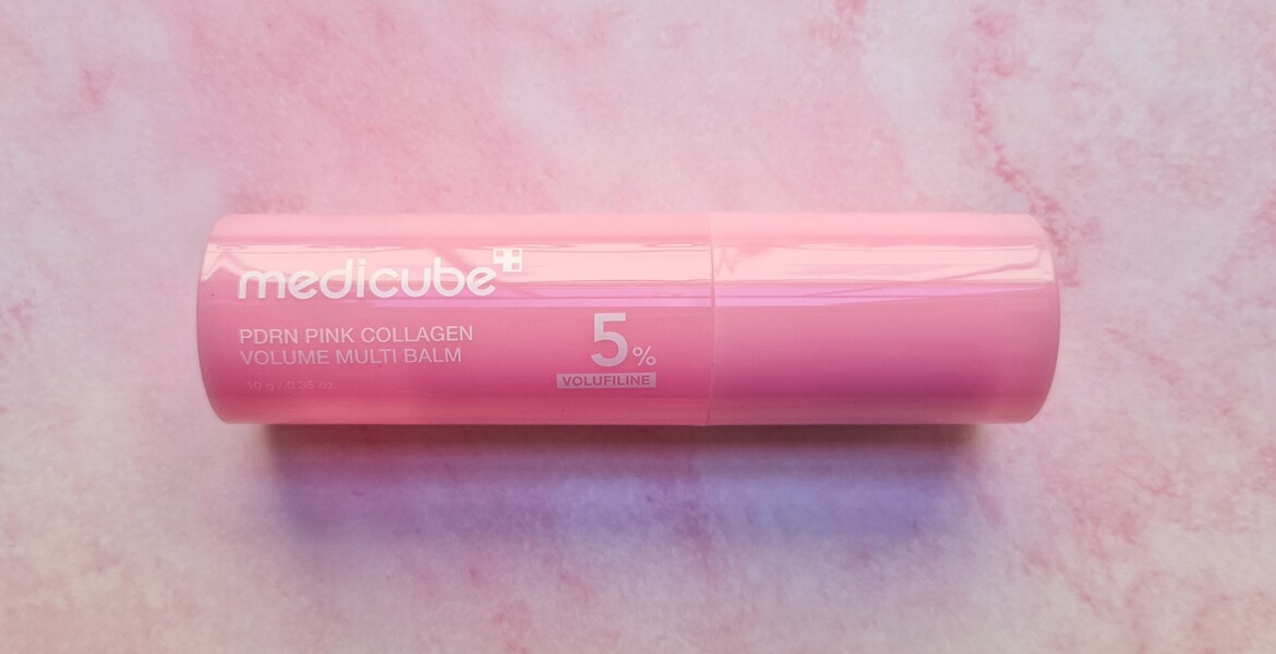 Medicube PDRN Pink Collagen Volume Multi Balm, stick viso al PDRN dalla texture ricca e luminosa