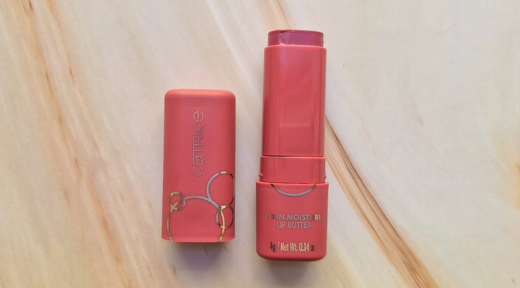 Stick aperto di Catrice PDRN Moisture Lip Butter nella tonalità Berry Mousse