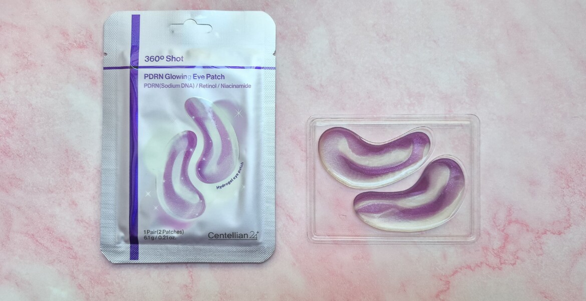 Centellian24 360° Shot PDRN Glowing Eye Patch in gel con Sodium DNA per il contorno occhi