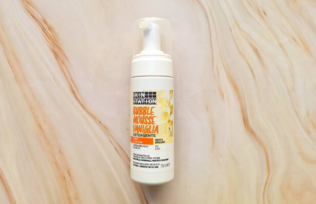 Ho provato la mousse detergente viso alla vaniglia Skin Station: recensione | MEI Skincare